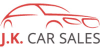 J.K. CAR SALES Logo
