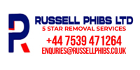 Russell Phibs Removals Logo