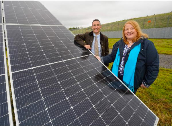 Minister commissions new solar park in Hydebank