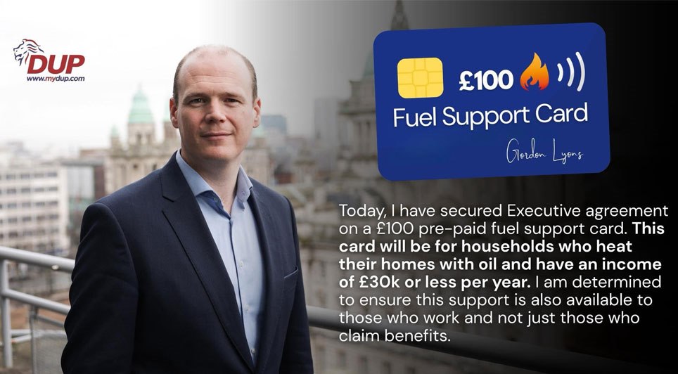 Targeted Scheme To Provide £100 Prepaid Cards For Over 300,000 Households